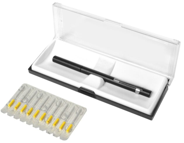 NEEDLE KIT FOR REMOVING PRINT. WITH SUPPORT 10 UNITS.