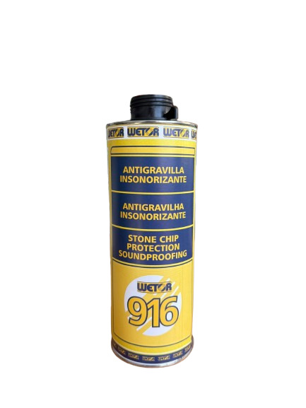 WETOR 916 - BLACK ANTIGRAVEL/SOUNDPROOFING 1KG