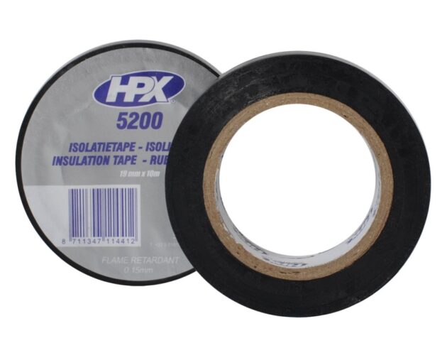 BLACK ELECTRICIAN INSULATION TAPE 19MM